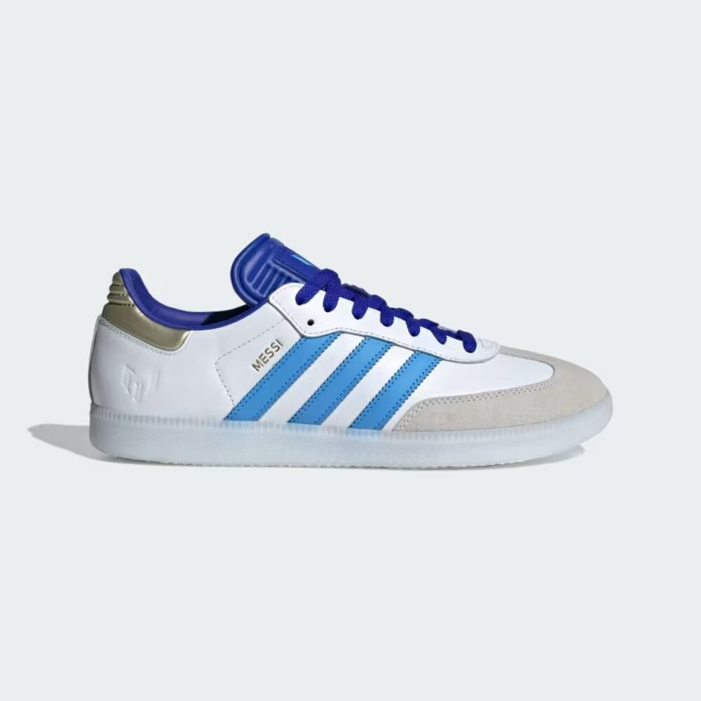 [NEW]‎ Men's adidas Messi Samba Shoes White ID3550